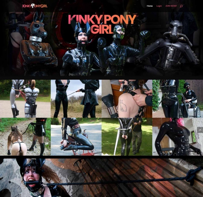 KinkyPonyGirl.com - SITERIP